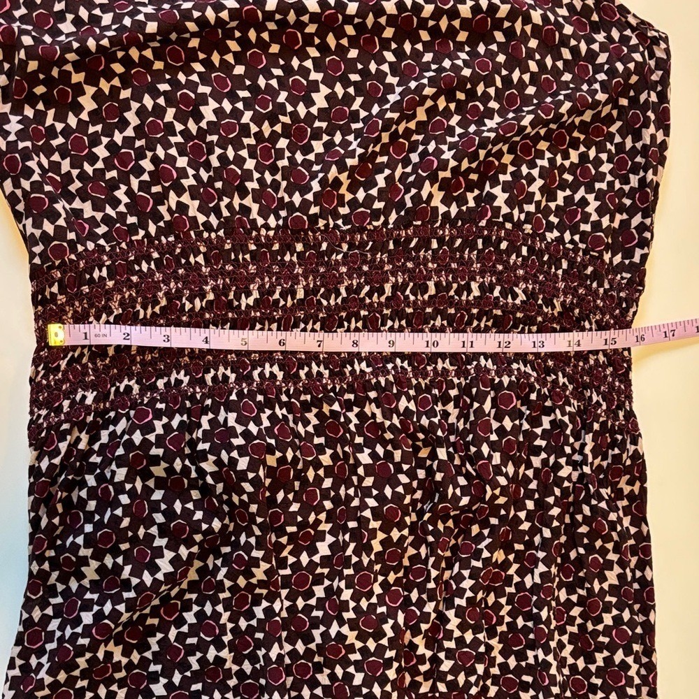 Kate Spade Beach‎ Cover-Up Dress Sumac Red Purple Women L Sleeveless Summer - Picture 8 of 9